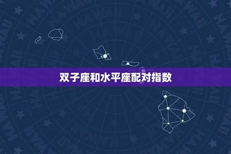 双子星座和水瓶星座