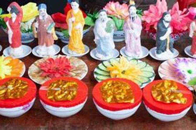 七月十五祭祀要什么贡品