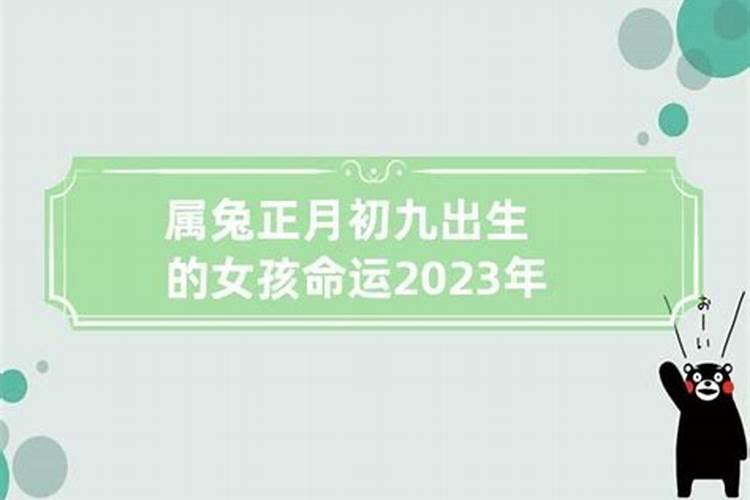 兔农历九月初九生好吗