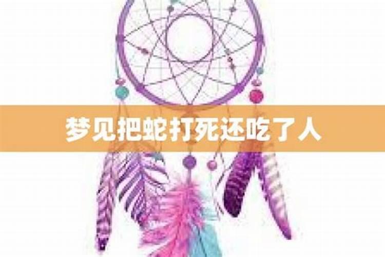 梦见蛇被打死是什么意思,别人抓蛇给我吃