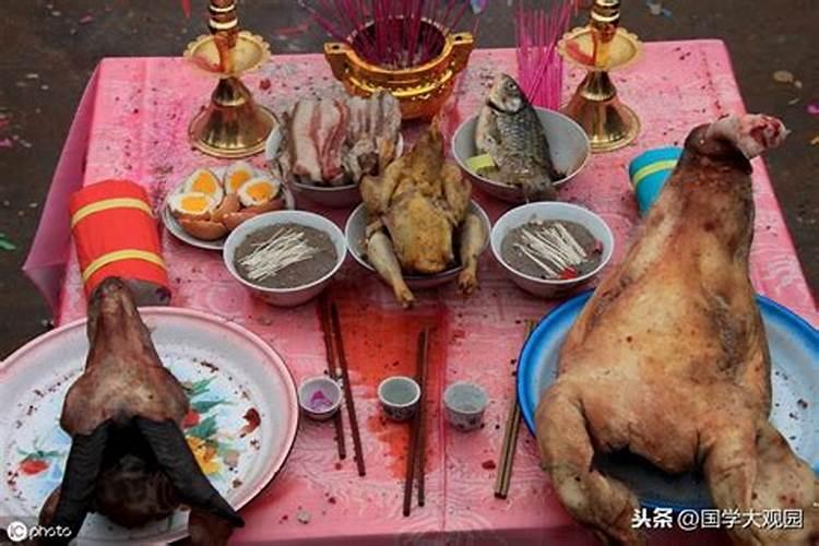 中元节什么时间祭拜好