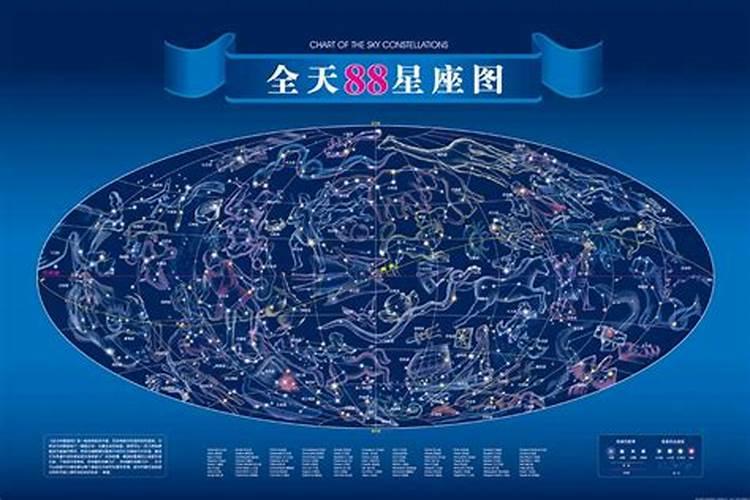 在银河系中的88个星座都叫什么名字来着