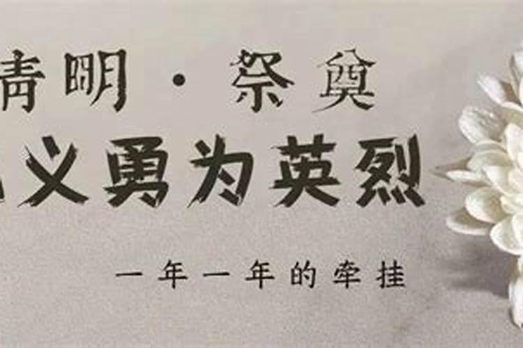 清明节网上祭拜感言