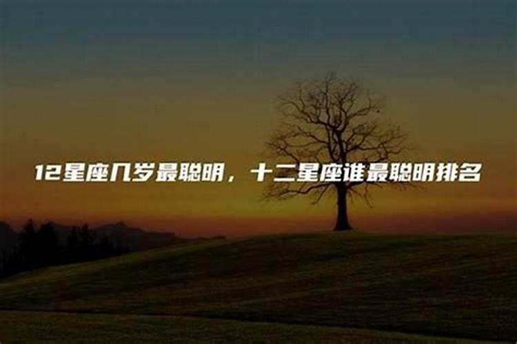 双子座几岁是学霸？