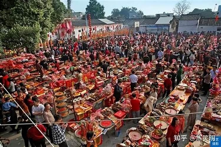 汕头冬至前回家乡祭祖