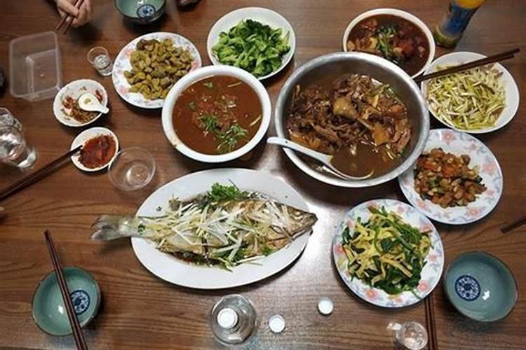 中秋节晚饭几个菜