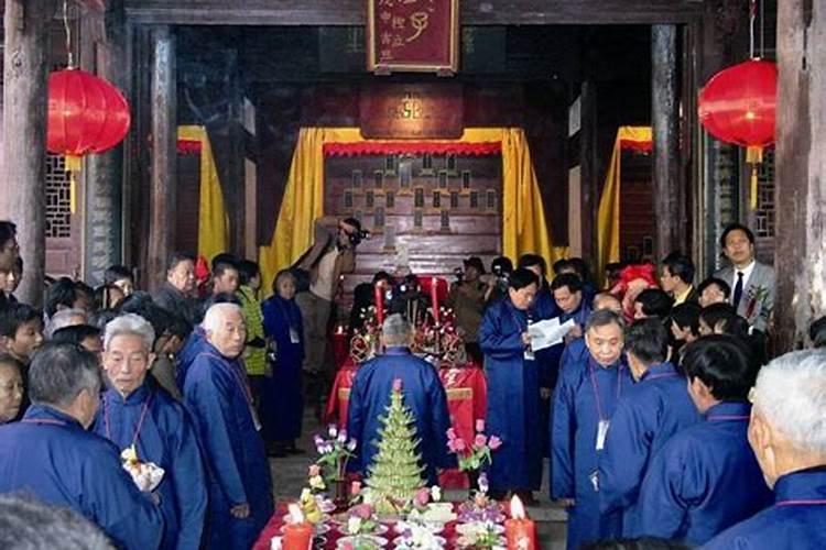 湛江农村除夕祭祖