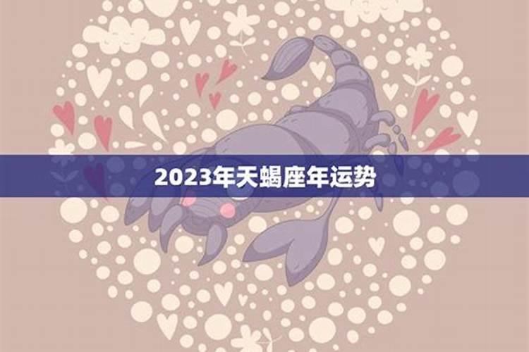 2023年天蝎座运势如何看？