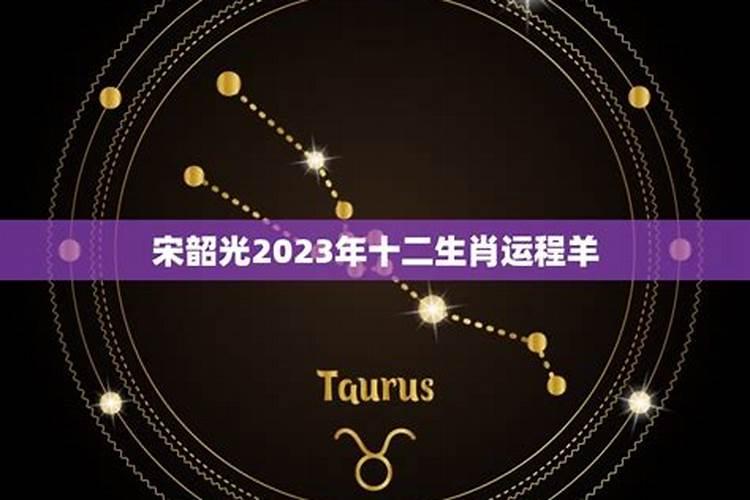 宋韶光2023生肖运势