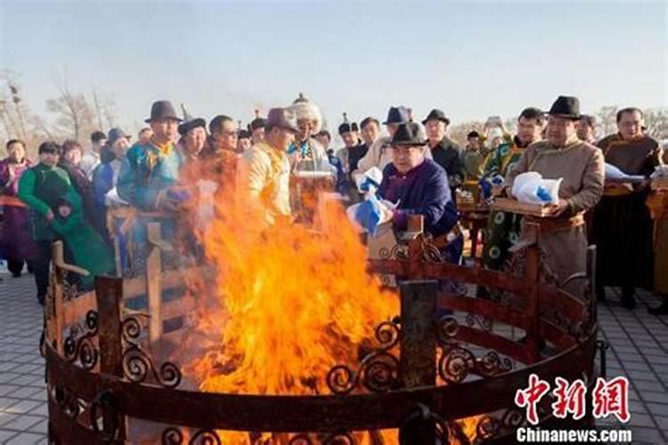 内蒙小年祭祀