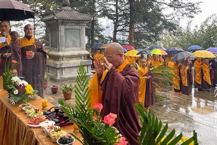 冬至寺院祭祖