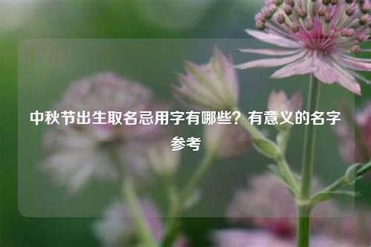 中秋节出生的明星有哪些