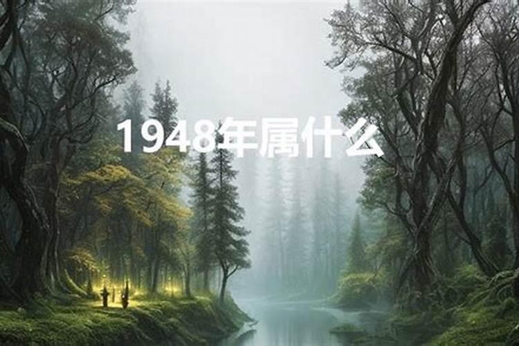 1948年属相属什么