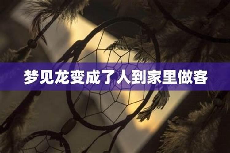 梦到老板到自己家做客