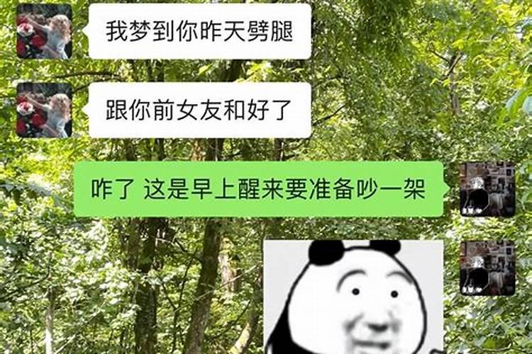 梦到男友的前女友找他复合