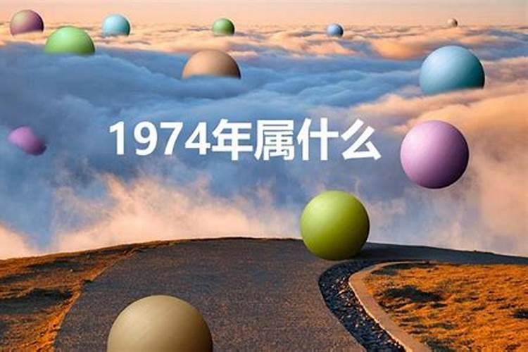 1974年属什么的