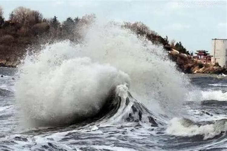 梦见大海水波涛汹涌