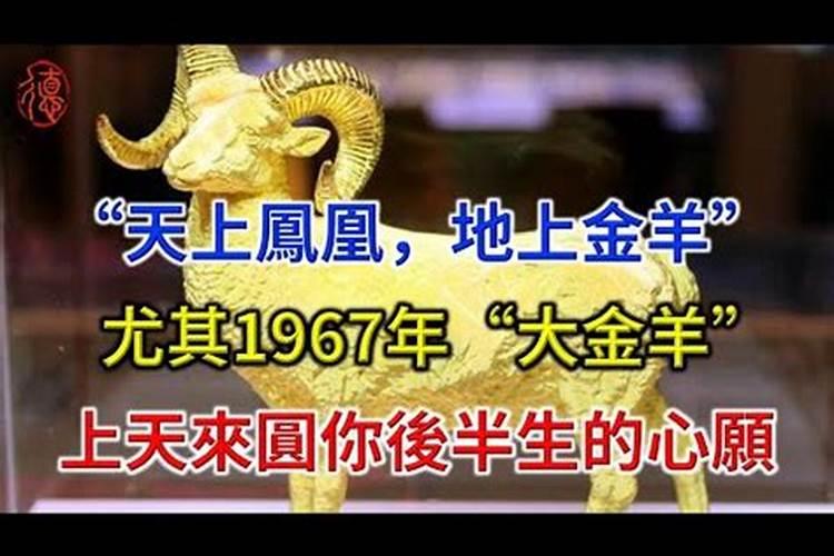 1967年属什么生肖年是什么年