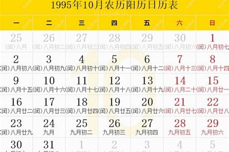 1995年阳历腊月初一