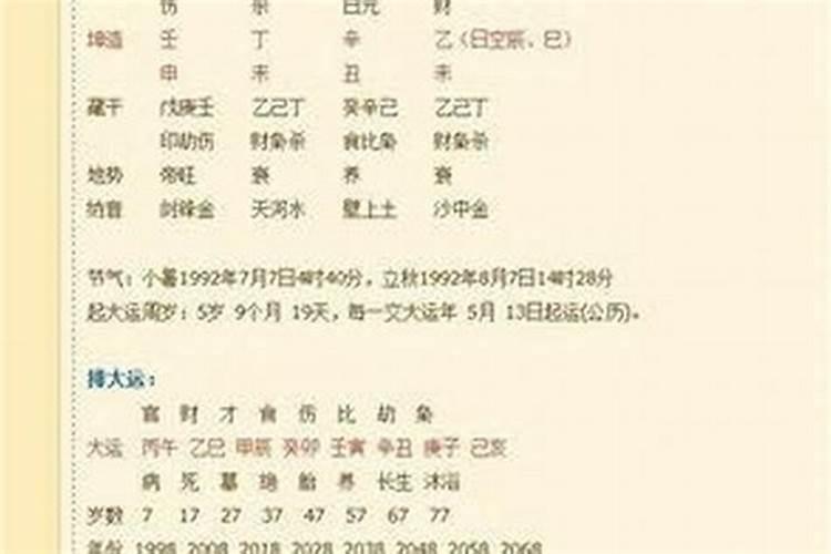 八字看老公年龄