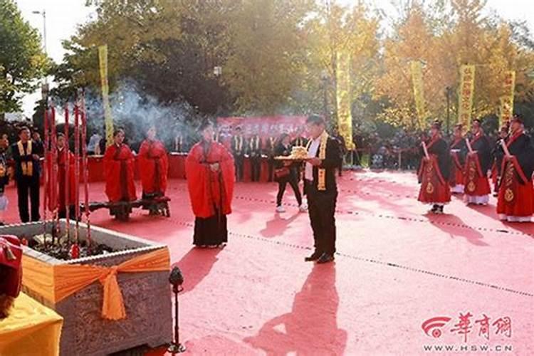 杨凌寒衣节祭祀