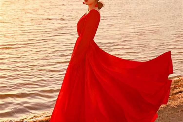 梦见很漂亮的红色裙子