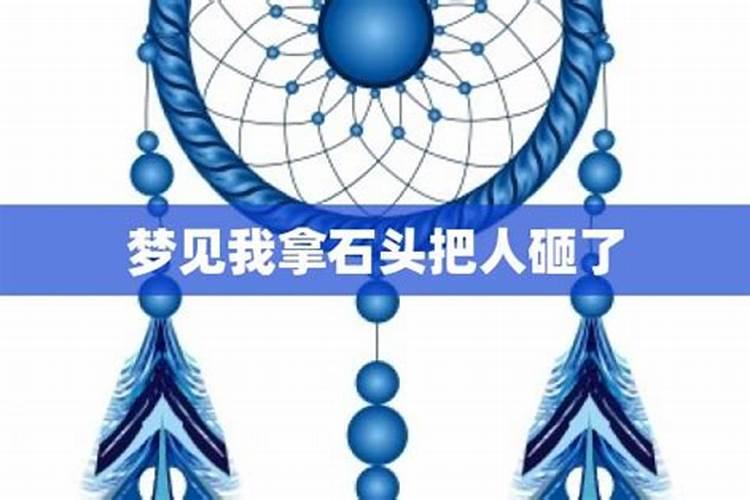 梦到兔子是什么意思周公解梦梦见我拿石头対向兔子